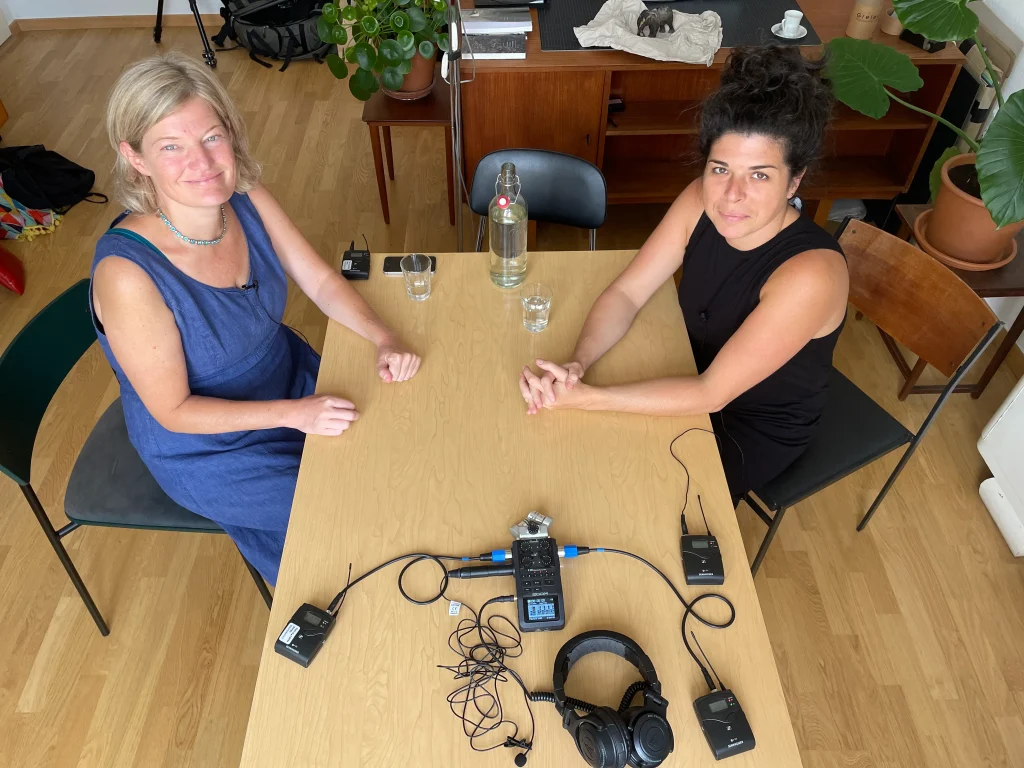 Martina Griesser-Stermscheg (li.) und Lisa Truttmann. Foto: Mona Schwitzer