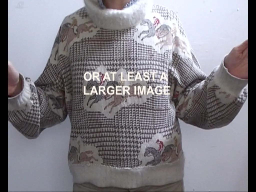 Laure Prouvost, film still from “Monolog”, Courtesy of Laure Prouvost and LUX, London.