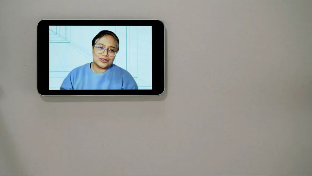 Dorothy R. Santos, film still from “Screen Matters”, 2022