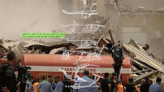 Millonaliu (Klodiana Millona & Yuan Chun Liu) & Endi Tupja, Filmstill aus „Earthmovers”, 2020