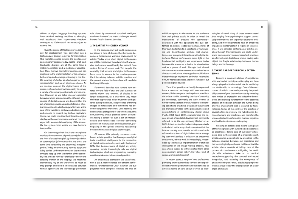 The Golden Pixel Cooperative, „You'll Never Watch Alone: The Screen as a Place of Work”, 2025, Wien: SCHLEBRÜGGE.EDITOR