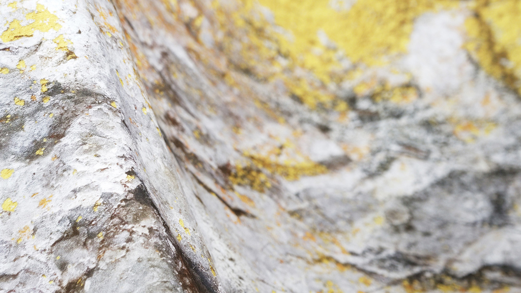 Thomas Grill & Nicole Krenn & Lisa Truttmann, Filmstill aus „Folds of Stone (preview)”, in progress