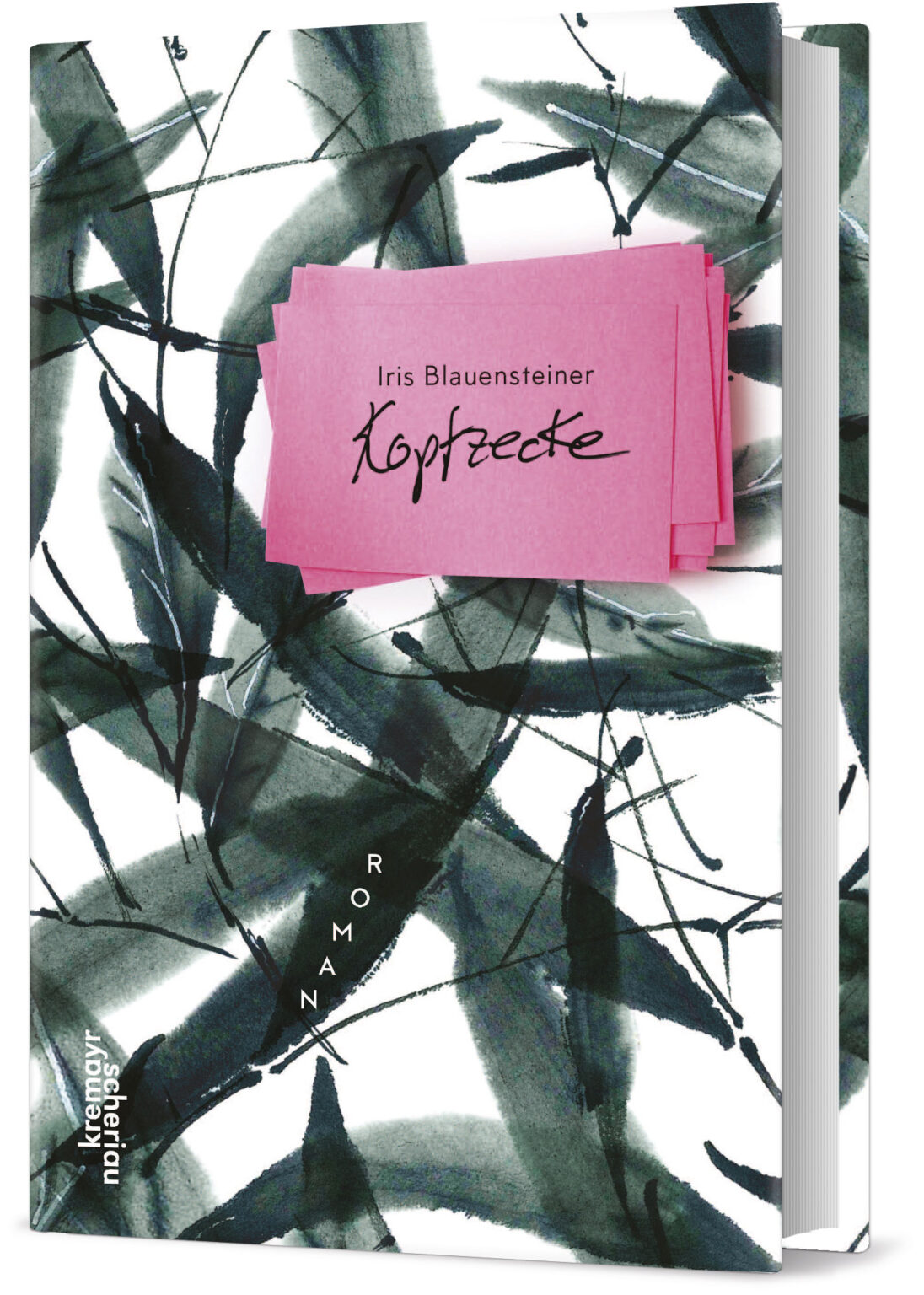 Iris Blauensteiner, Buchcover des Romans „Kopfzecke“, Verlag Kremayr & Scheriau, 2022
