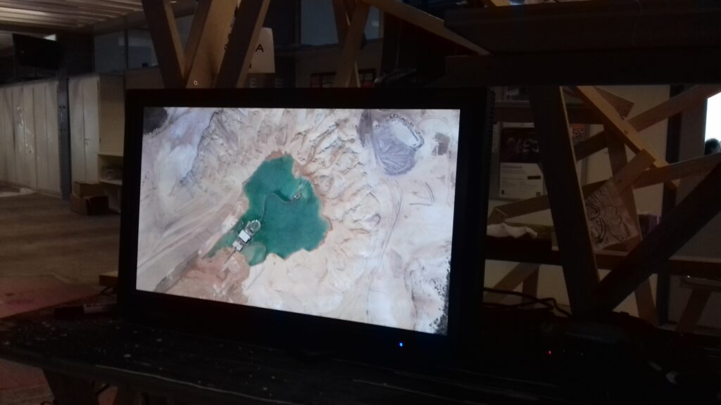 Screening, „Frame Works: Educational Contexts and Moving-Image Works“, Hochschule der Künste Bern, 2023. Enar De Dios Rodríguez, „Vestiges (an archipelago)“. Foto: Nathalie Koger