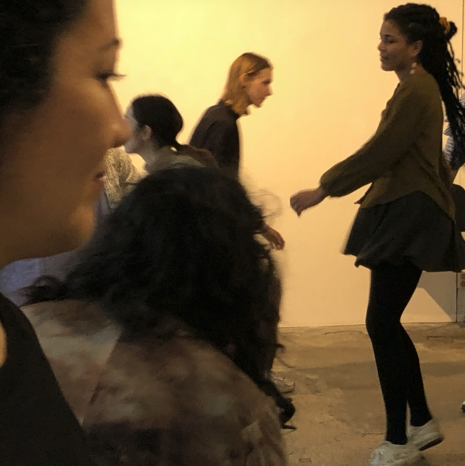 The Golden Pixel Cooperative, „Acting/Reacting”, Workshop mit Nina Fog, Medienwerkstatt Wien, 2024, Foto: Iris Blauensteiner