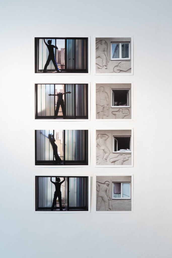 Ausstellungsansicht, „Big screens shatter easily“, Galerie Oberösterreichischer Kunstverein, 2019, Foto: Lisa Truttmann