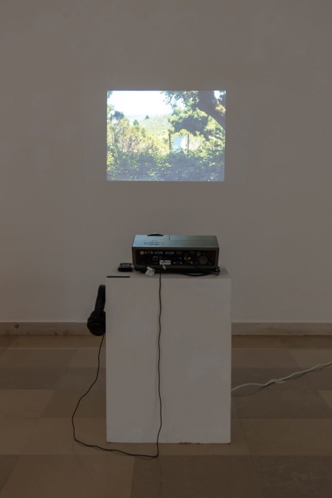 Ausstellungsansicht, „Big screens shatter easily“, Galerie Oberösterreichischer Kunstverein, 2019, Foto: Lisa Truttmann