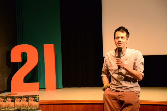 „Ascan Breuer / Dokumentarisches Labor,"  Blickle Kino, 2016, Ascan Breuer. Foto: unbekannt