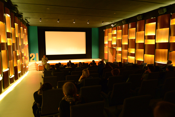 „Ascan Breuer / Dokumentarisches Labor,"  Blickle Kino, 2016, Ascan Breuer. Foto: unbekannt