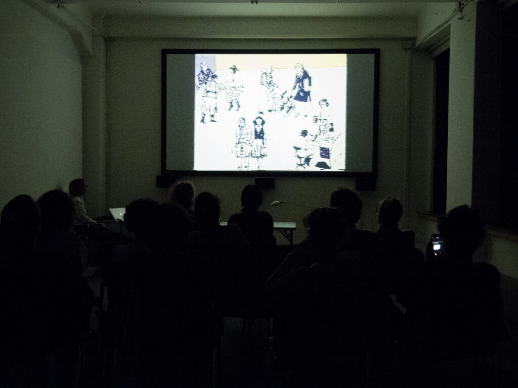 Ash Reid, Vortrag „To Never Work Alone: Collective Video & Political Unrest“, Medienwerkstatt Wien, 2019