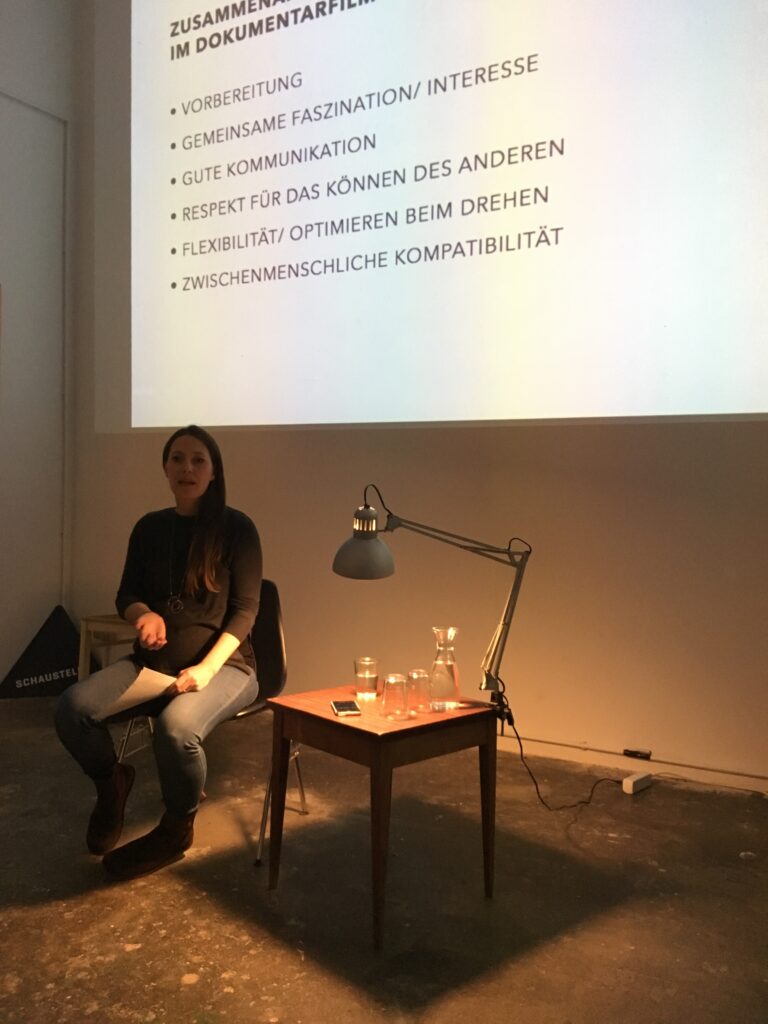 The Golden Pixel Cooperative, „bildersprechen”, Vortrage, Medienwerkstatt Wien, 2017, Foto: The Golden Pixel Cooperative