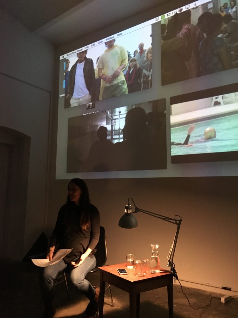 The Golden Pixel Cooperative, „bildersprechen”, Vortrage, Medienwerkstatt Wien, 2017, Foto: The Golden Pixel Cooperative