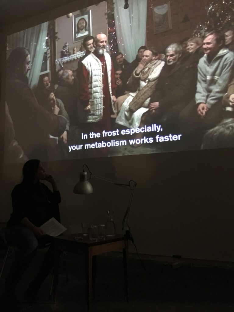 The Golden Pixel Cooperative, „bildersprechen”, Vortrage, Medienwerkstatt Wien, 2017, Foto: The Golden Pixel Cooperative