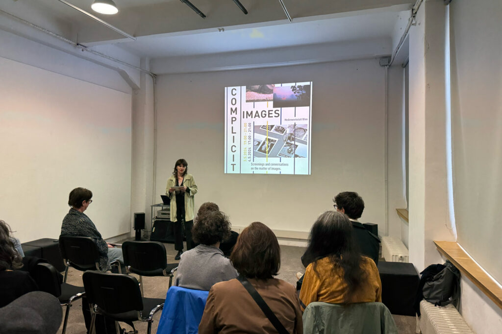 „Complicit Images“, Medienwerkstatt Wien, 2024