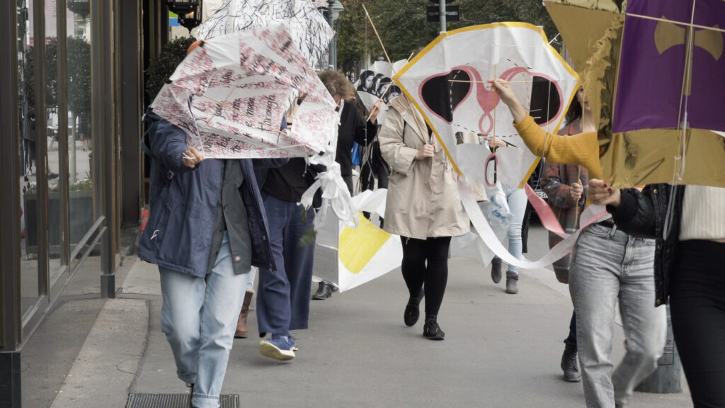 The Golden Pixel Cooperative, Filmstill aus „Half of the Sky”, 2020