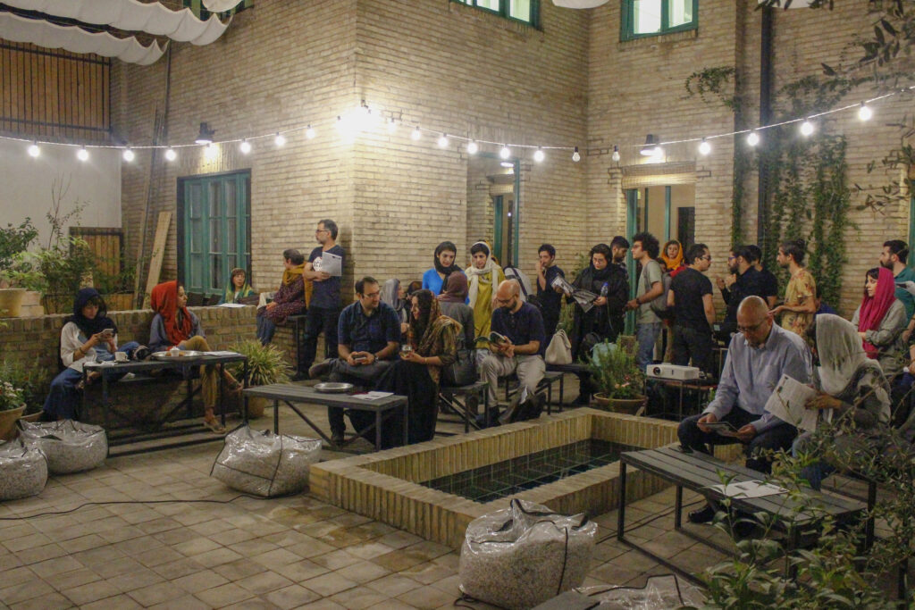 The Golden Pixel Cooperative, „Shar(e)d Cinema”, Screening, Yard Festival, 2019, Foto: Farzaneh Kamali