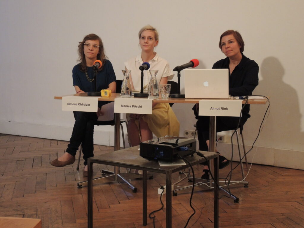Vortrag Almut Rink, im Rahmen der Veranstaltungsreihe „Bleiben wir realistisch.“, depot Wien, 2016