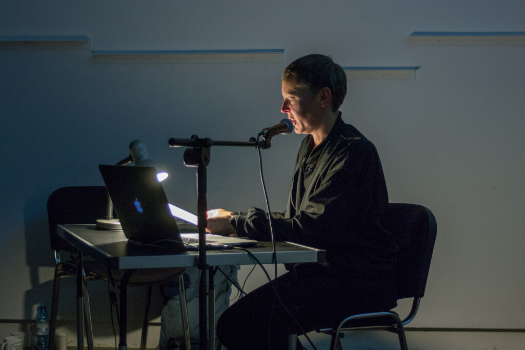 Vortrag Angela Anderson, „Three (or More) Ecologies: A Feminist Articulation of Eco-Intersectionality“, Symposium „Framed Existences“, 2019