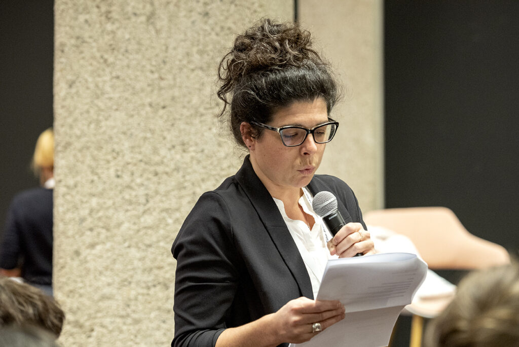 The Golden Pixel Cooperative, „Verhältnisse 5”, Performance, VALIE EXPORT Center Linz, 2019, Foto: Violetta Walkobinger